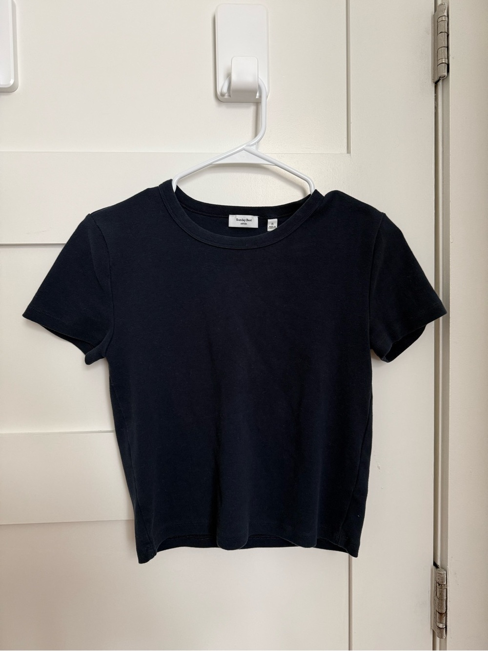 Navy Aritzia Short Sleeve